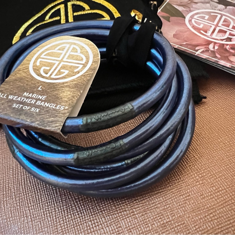 Budhagirl large all weather bracelets marine
